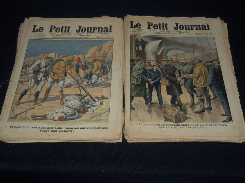 1900'S LE PETIT JOURNAL SUPPLEMENT ILLUSTRE MAGAZINES HUGE LOT OF 400+ - #3
