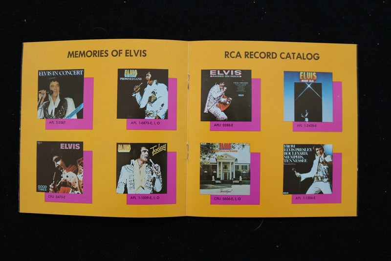 MEMORIES OF SERIES RCA RECORDS - ELVIS - PHOTO ALBUM PROMO - K 3059