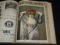 1908 JANUARY-JUNE LE THEATRE MAGAZINE BOUND VOLUME - 12 ISSUES - KD 2278B