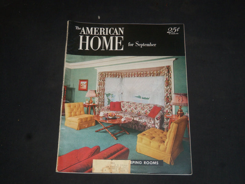 1952 SEPTEMBER THE AMERICAN HOME MAGAZINE- NICE COVER, STORIES & PHOTOS- SP 7149