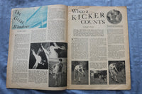1939 OCTOBER THE OPEN ROAD FOR BOYS MAGAZINE - FOOTBALL CONTEST - ST 5510L