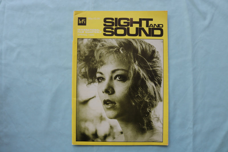 1980 SPRING SIGHT AND SOUND MAGAZINE - A BEAUTIFUL WOMAN COVER - E 19383