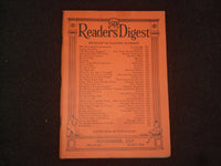 1929 NOVEMBER THE READER'S DIGEST SOFTCOVER BOOK - NUMBER 91 - J 9935