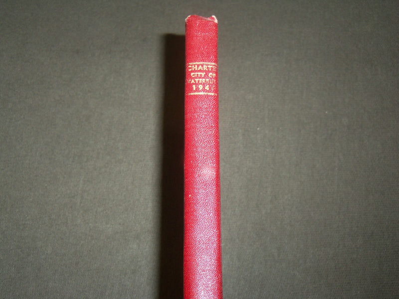 1946 A COMPILED CHARTER OF THE CITY OF WATERBURY HARDCOVER BOOK - KD 6174