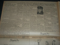 1941 MARCH 20 SAN FRANCISCO CHRONICLE - MASS LONDON RAID - SUPERMAN - NP 3631