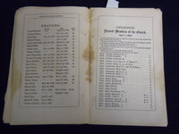 1864 FIRST CHURCH ARTICLES OF FAITH COVENANT & STANDING RULES -WORCESTER- J 8815