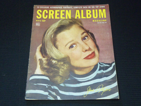 1948 WINTER SCREEN ALBUM MAGAZINE - JUNE ALLYSON COVER - E 14658
