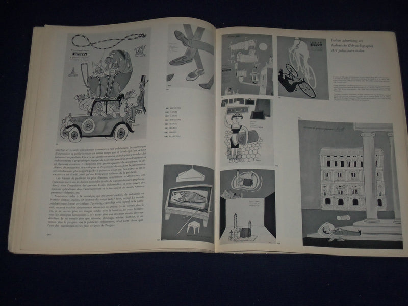 1950 GRAPHIS MAGAZINE VOLUME 6 ISSUE NO. 33 - GREAT ILLUSTRATIONS + ADS - J 618