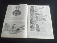 1853 OCTOBER 22 ILLUSTRATED NEWS MAGAZINE -BATTLE OF CENTAURS SCULPTURE -B 5531U