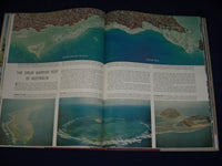 1955 THE WORLD WE LIVE IN BOOK BY TIME INC. - NICE COLOR FOLD OUTS - KD 2206