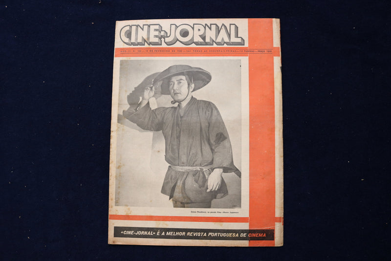 1938 FEB 14 CINE-JOURNAL MAGAZINE - MARLENE DIETRICH COVER - PORTUGESE - E 23812