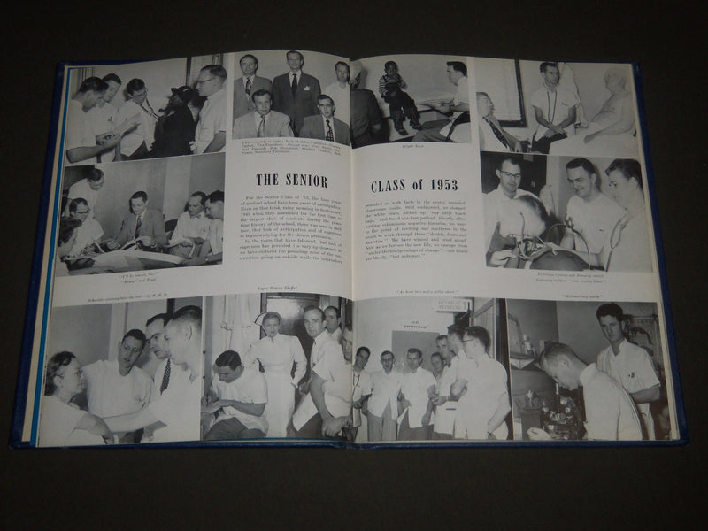 1953 SOONER MEDIC UNIVERSITY OF OKLAHOMA YEARBOOK - NICE PHOTOS - YB 1239