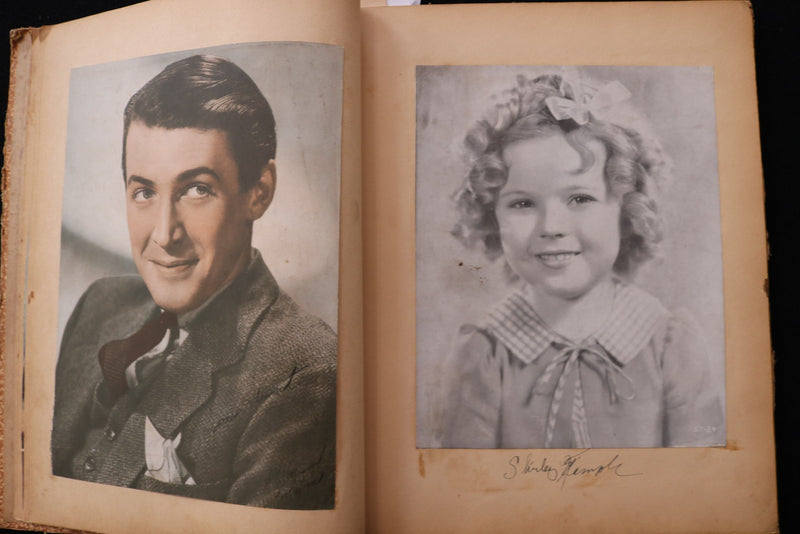 1940'S MOVIE STARS SCRAPBOOK - CAROLE LOMBARD - RITA HAYWORTH - E 24880