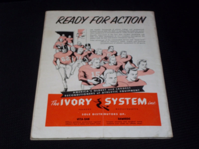 1955 SEPTEMBER ATHLETIC JOURNAL MAGAZINE - THE DRIVE OFFENSE COVER - E 5812