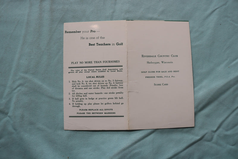 1955-1958 GOLF GUIDEBOOKS - LOT OF 3 - SOFTCOVER - K 3259