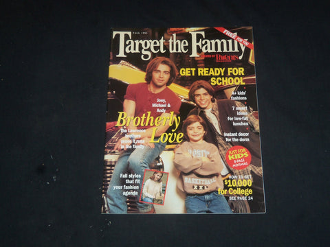 1995 FALL TARGET THE FAMILY MAGAZINE - JOEY, MICHAEL & ANDY LAWRENCE - SP 6658