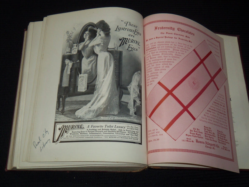 1909 UNIVERSITY OF CHICAGO YEARBOOK - GREAT PHOTOS - YB 1954