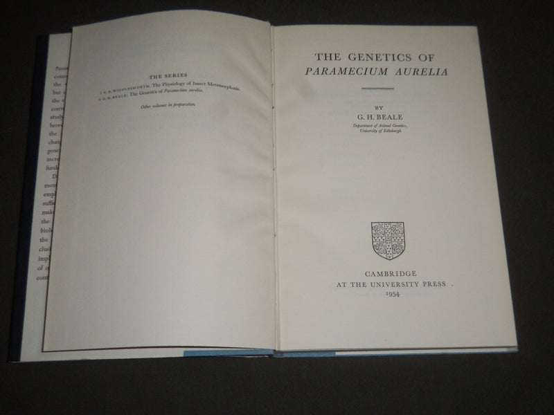 1954-1957 CAMBRIDGE MONOGRAPHS IN EXPERIMENT BIOLOGY LOT OF 2 BOOKS - KD 4168