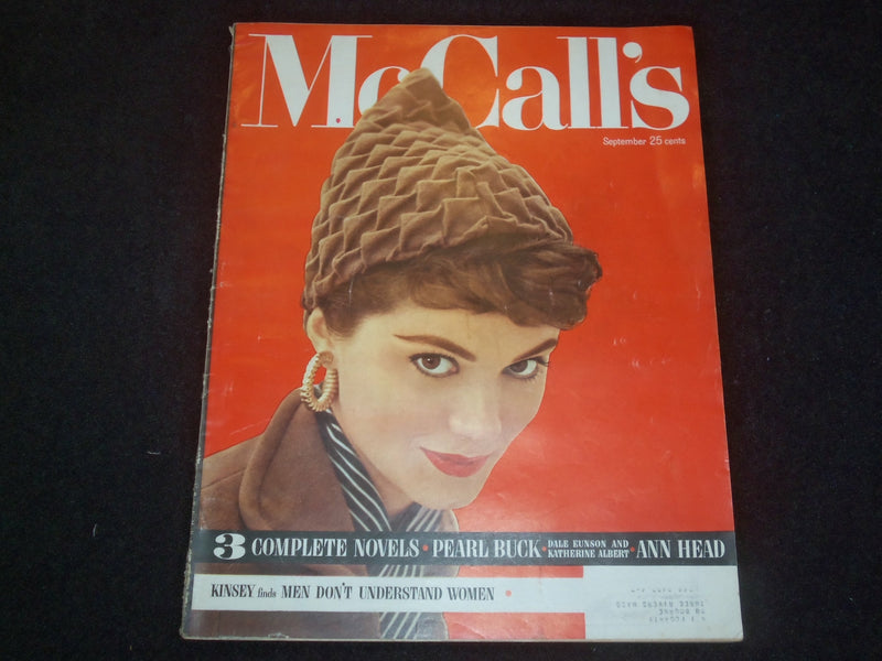 1953 SEPTEMBER MCCALL'S MAGAZINE - NICE COVER, STORIES & ADS - ST 6330