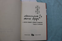 1967 ADAMANT & STONE CHIPS HARDCOVER BOOK BY VIRGINIA MOLLENKOTT - KD 9640