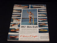 1956 NOVEMBER MOTOR BOATING MAGAZINE BEAUTFUL ILLUSTRATED FRONT COVER - E 4375