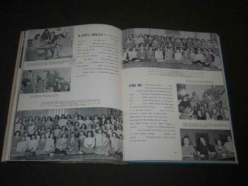 1949 L'AGENDA BUCKNELL UNIVERSITY YEARBOOK - LEWISBURG, PA - PHOTOS - YB 938