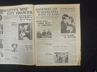 1937 JAN 24 NEW YORK SUNDAY MIRROR-COURTIERS TO SHARE EXILE WITH EDWARD- NP 2337