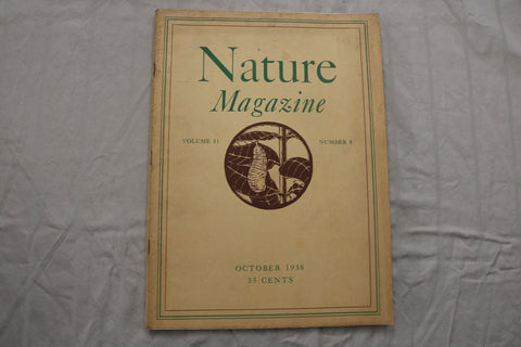 1938 OCTOBER NATURE MAGAZINE - ST 6922K