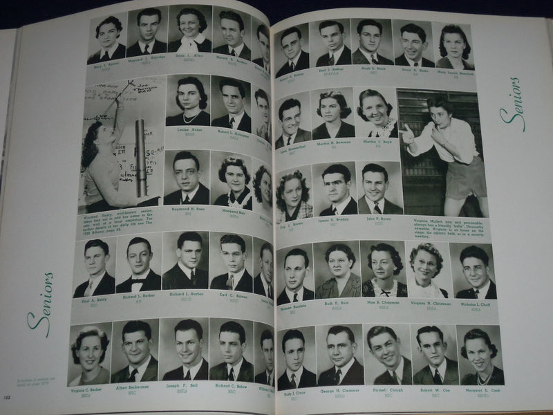 1940 ATHENA OHIO UNIVERSITY YEARBOOK - GREAT PHOTOS - YB 708