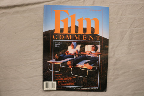 1987 APRIL FILM COMMENT MAGAZINE - RASING ARIZONA COVER - E 24045