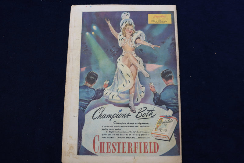 1945 MAY 6 AMERICAN WEEKLY MAGAZINE - YOUR BIRTHSTONE COVER - E 22624