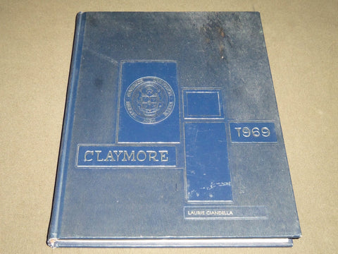 1969 CLAYMORE GOV. LIVINGSTON REGIONAL HIGH SCHOOL YEARBOOK - NEW JERSEY- YB 916