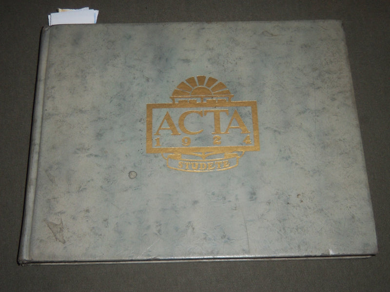 1924 ACTA STUDETE BLAIR ACADEMY COLLEGE YEARBOOK - BLAIRTOWN NEW JERSEY- YB 1277