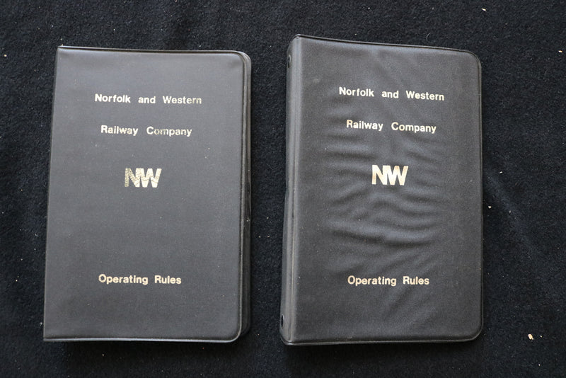 1960'S-1980'S NORFOLK AND WESTERN-SOUTHERN -SAFETY MANUALS - LOT OF 16 - O 3674