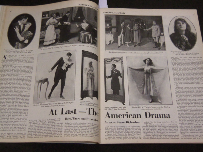 1917 JANUARY MCCLURE'S MAGAZINE - NEYSA MCMEIN - NICE ILLUSTRATIONS - J 2060