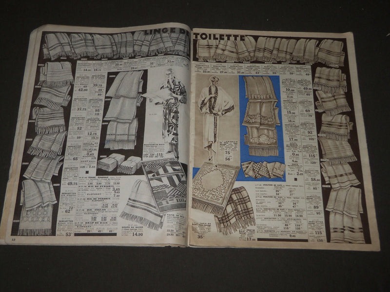 1928 LE BLANC AU PRINTEMPS - PARIS FRENCH FASHION CATALOGUE - FR 1286
