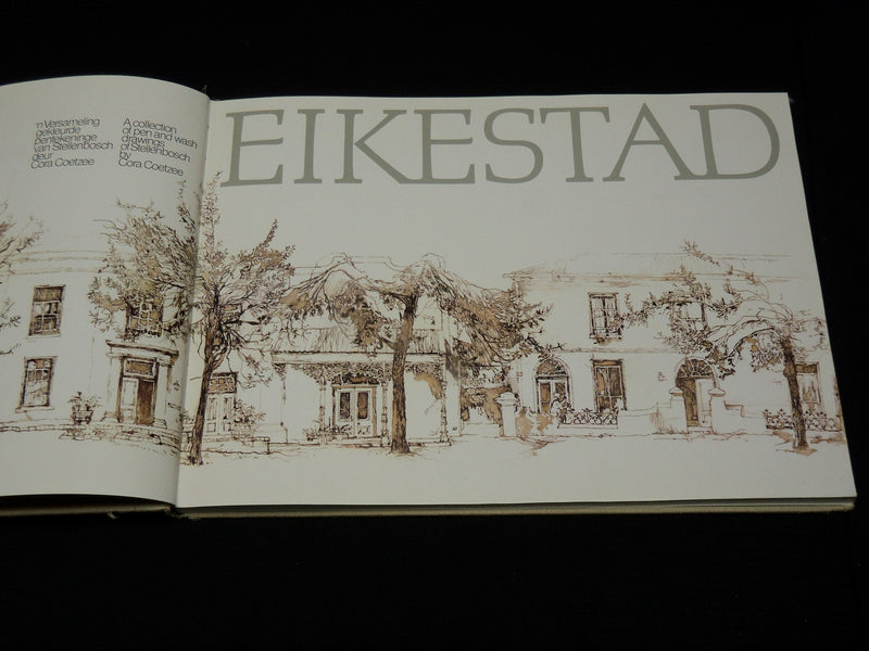 1976 EIKESTAD - STELLENBOSCH HARDCOVER BOOK - 34 ILLUSTRATIONS - R 718D