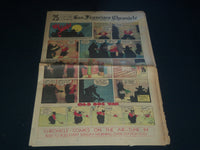 1933 AUGUST 27 SAN FRANCISCO CHRONICLE SUNDAY COLOR COMICS - NP 3730