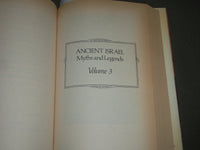 1987 ANCIENT ISRAEL MYTHS & LEGENDS BY ANGELO S. RIPPOPORT BOOK - I 1334