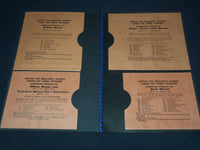 1954 SUPERIOR GIFT LINE SEMI-DELUXE CALENDARS - KD 3340F
