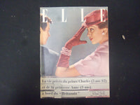 1954 APRIL 26 FRENCH ELLE MAGAZINE - NICE COVER, PHOTOS & ADS-ST 4083