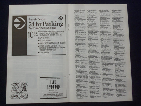 1991 MAR 26 I PURITANI SIGNED PROGRAM- CHRIS MERRITT, PAOLO GAVENEELI + 2 OTHERS