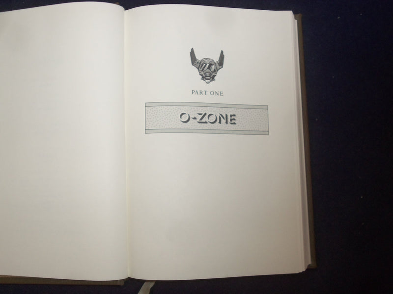 1986 O-ZONE HARDCOVER BOOK BY PAUL THEROUX - SIGNED 1ST EDITION - KD 8974