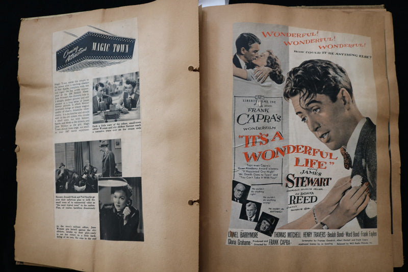 JIMMY STEWART SCRAPBOOK - E 24951