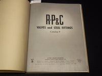 1954 R-P & C VALVES AND STEEL FITTINGS CATALOG NO. 9 - READING, PA - KD 6524M
