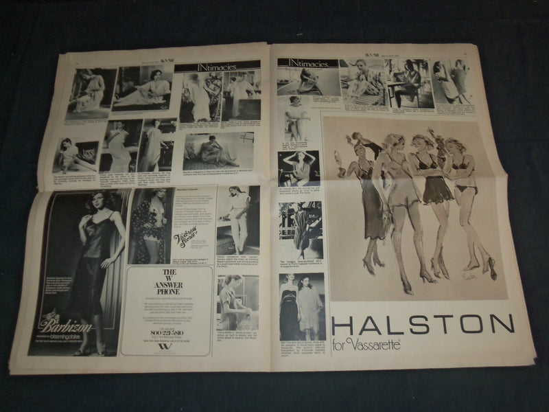 1979 MARCH 16-23 W MAGAZINE - GREAT STORIES, PHOTOS & ADS - NP 3356