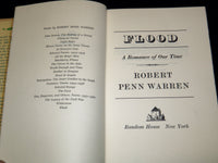 1964 FLOOD HARDCOVER BOOK SIGNED BY ROBERT PENN WARREN - KD 7735