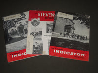 1957-1960 STEVENS INDICATOR MAGAZINE LOT OF 3 - NICE PHOTOS - J 2552