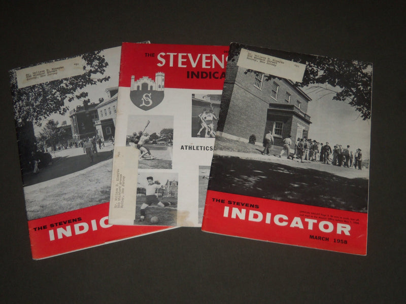 1957-1960 STEVENS INDICATOR MAGAZINE LOT OF 3 - NICE PHOTOS - J 2552