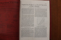 1935-1937 AMERICAN SOCIETY OF MECHANICAL ENGINEERS MAGAZINE - LOT OF 6 - O 3927